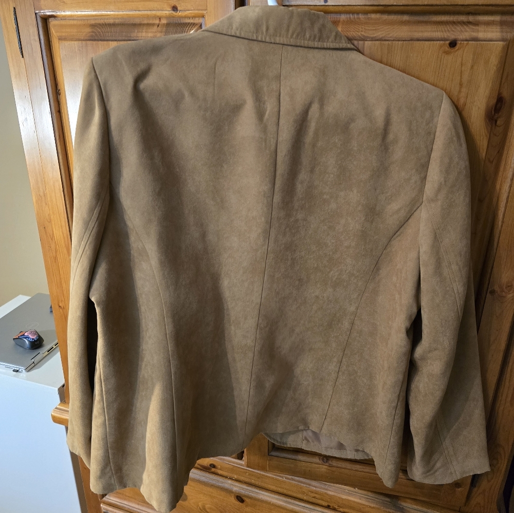 Tan Women's Jacket - Picture 2 of 3